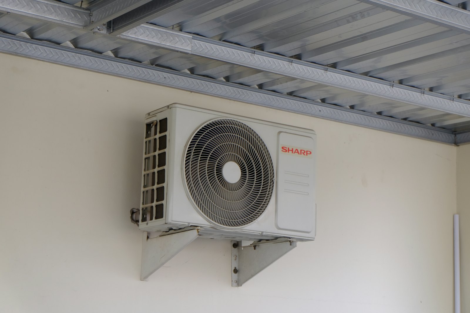 Air conditioning service scene for the fictional CoolFix repairs business